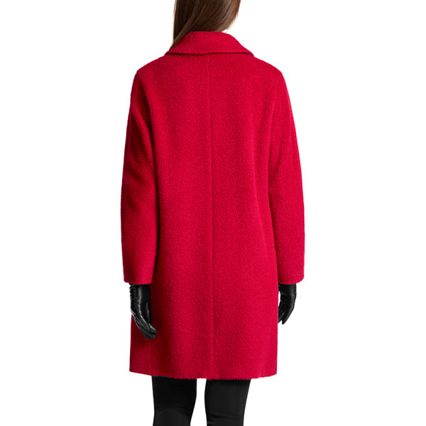 Luxury soft coat with alpaca wool