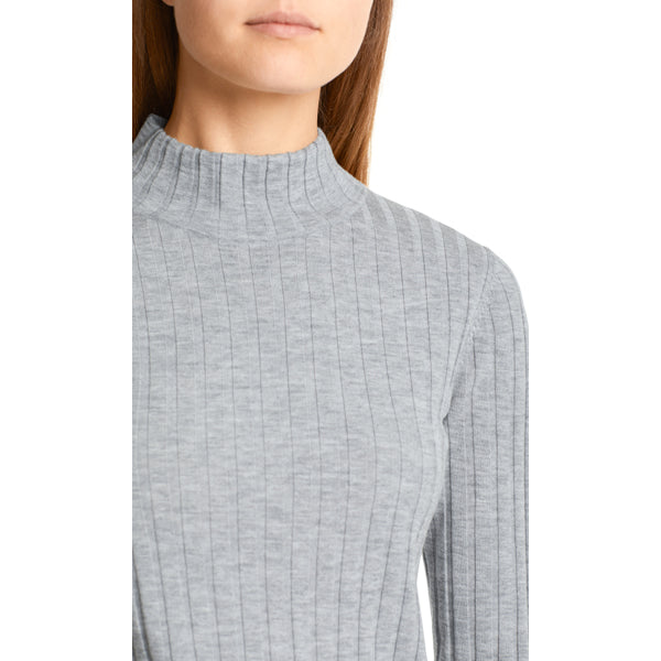 Ribbed knit sweater