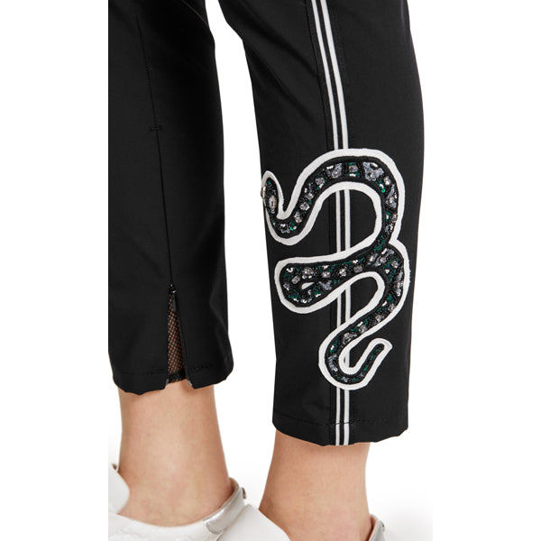 Pants with snake
