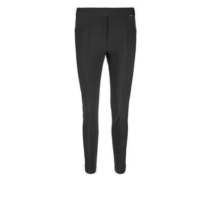 Stretch pants with decorative seams