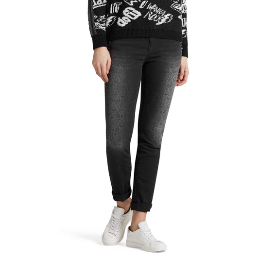 Decorated jeans